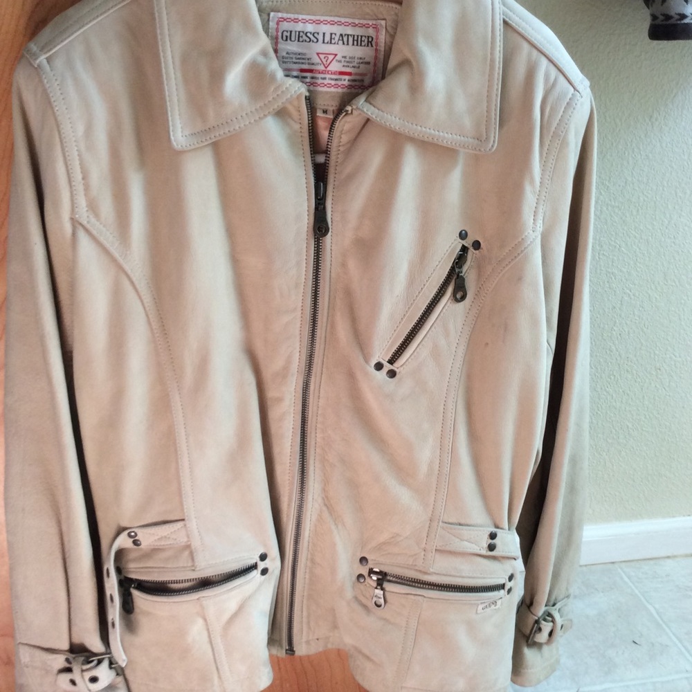 Guess leather jacket